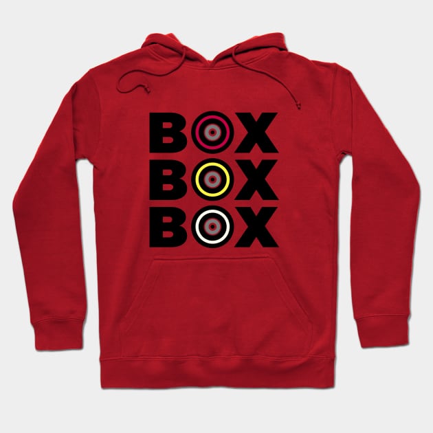 Box box box f1 pit stop Hoodie by petrolhead